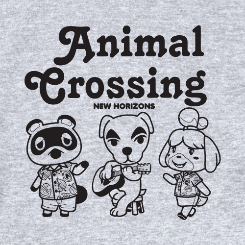 AnimalCrossing NewHorizons Gray Shirt 1 hover