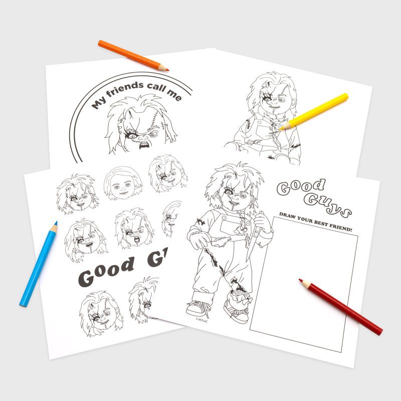 Chucky FreakyMeal ColoringPages