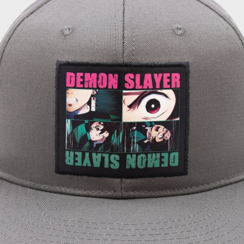 DemonSlayer GraySnapback Closeup