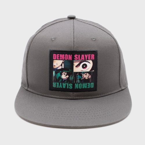 DemonSlayer GraySnapback Front