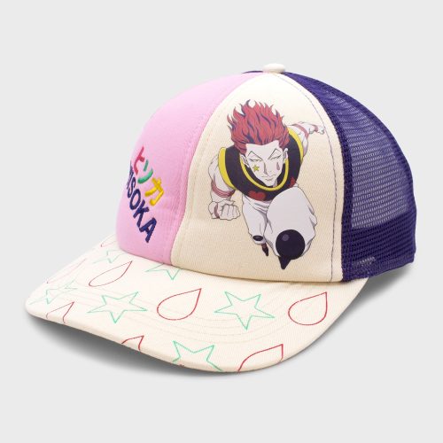 HxH Hisoka MeshSnapbackHat Left