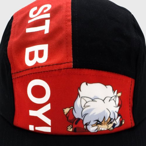 Inuyasha 5PanelHat SitBoy Detail Gray