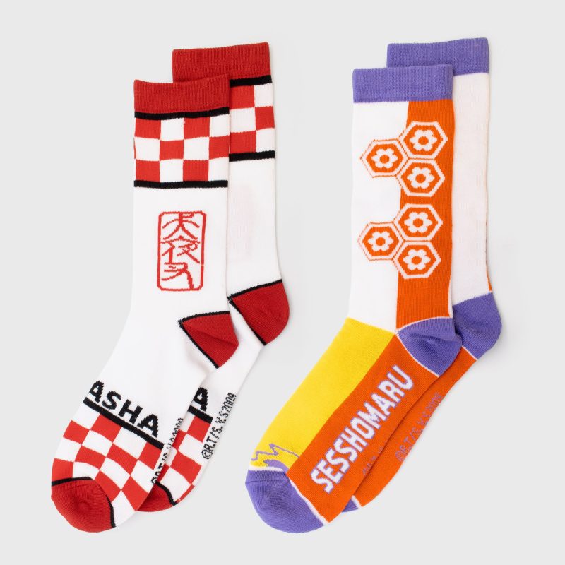 Inuyasha Socks 2Pk Crew Group