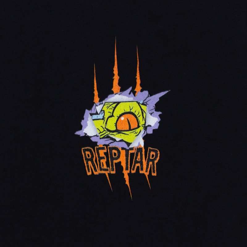 JamesGroman Reptar BlackTee 4