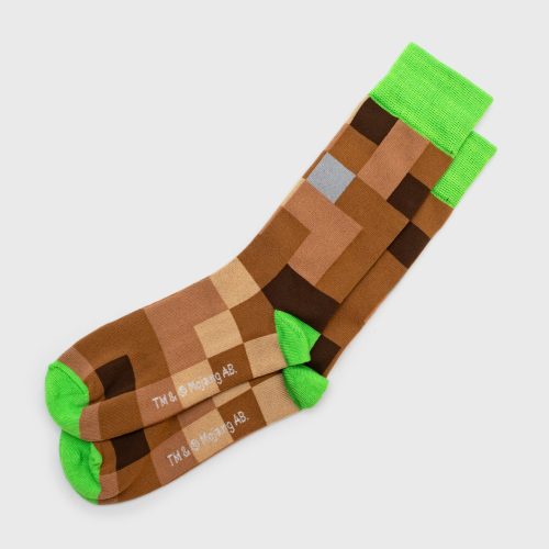 M1O070A Minecraft Cube Socks