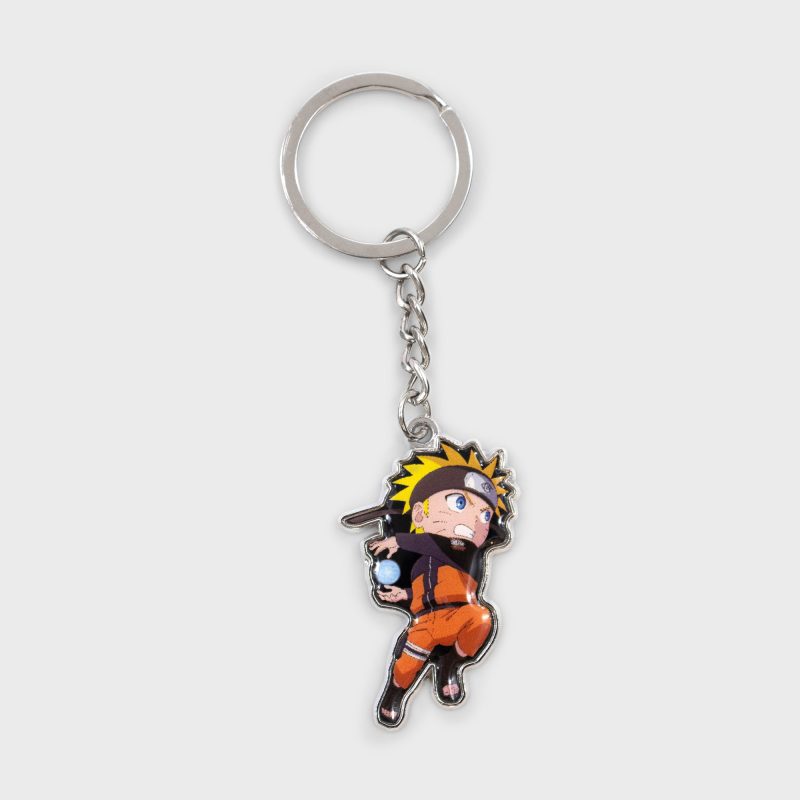 Naruto Stationary Keychain grey