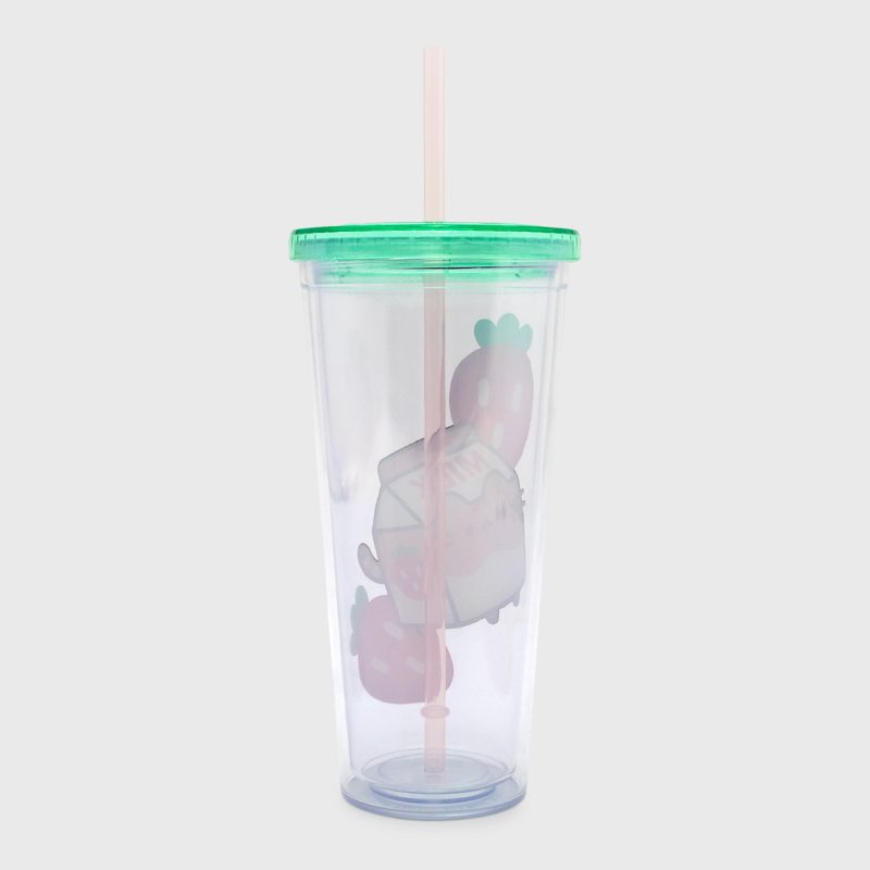 PUN038A Pusheen StrawberryTumbler 2 G