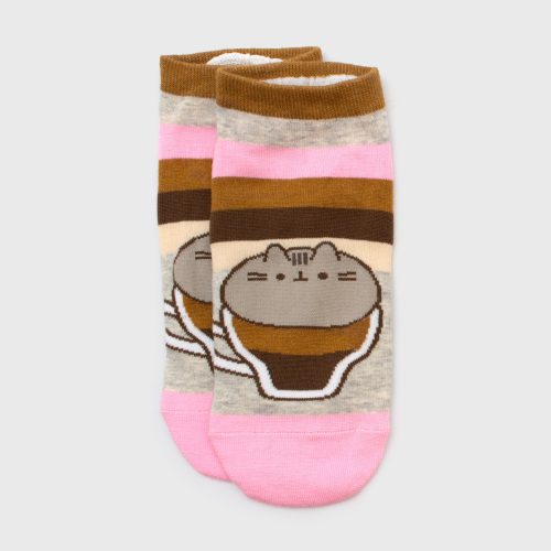 Pusheen 3pkAnkleSocks SweetTreats 03