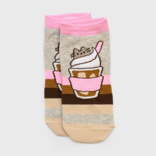 Pusheen 3pkAnkleSocks SweetTreats 04