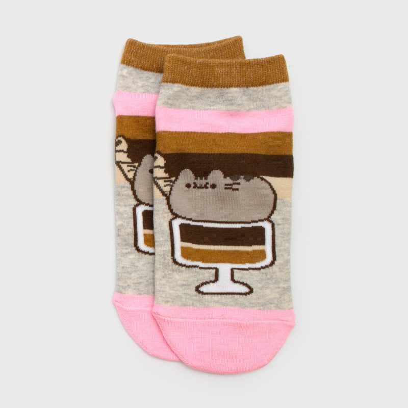 Pusheen 3pkAnkleSocks SweetTreats 05