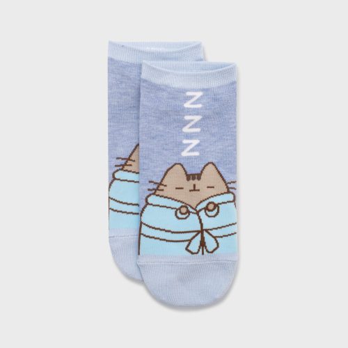 Pusheen Socks Blue 2 Front