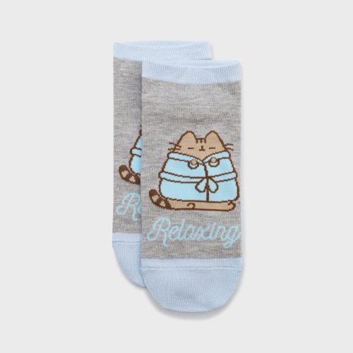 Pusheen Socks Blue 3 Front