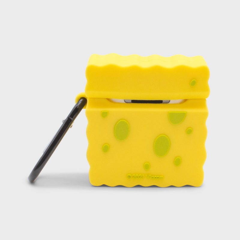 Spongebob Airpods back grey