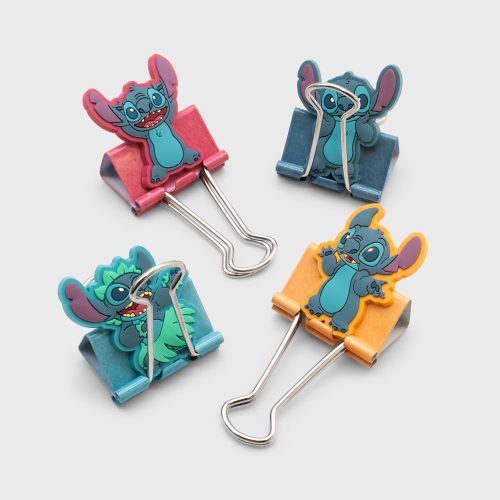 Stitch Stationery Clips grey