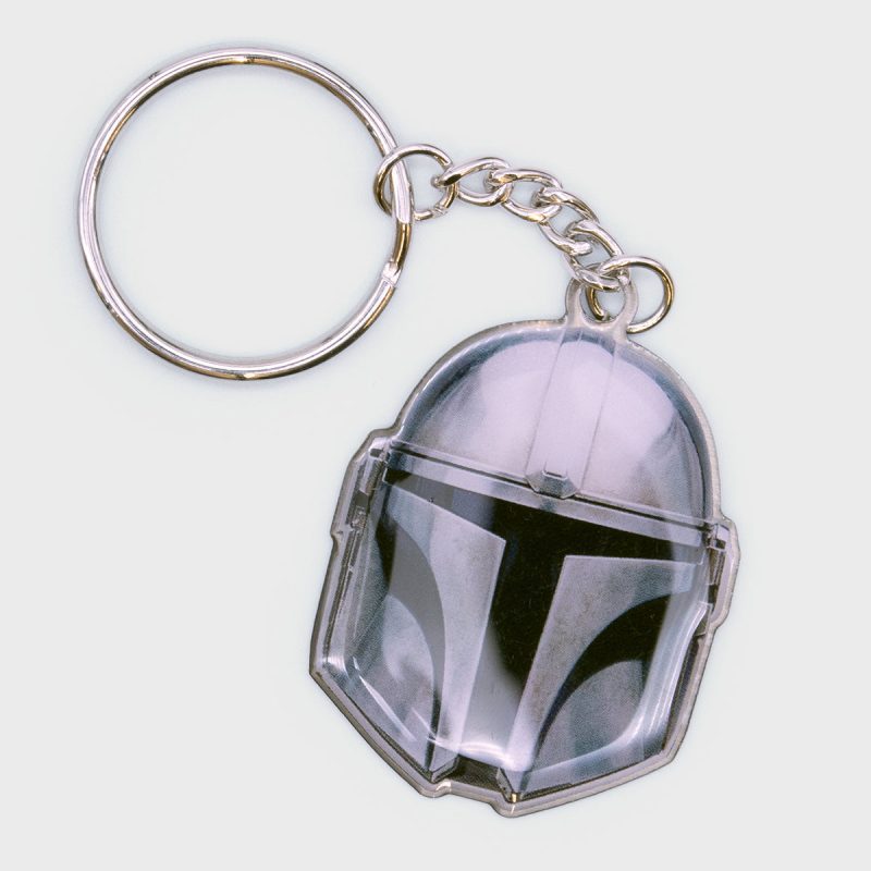 TheMandalorian EBGames Keychain GRAY